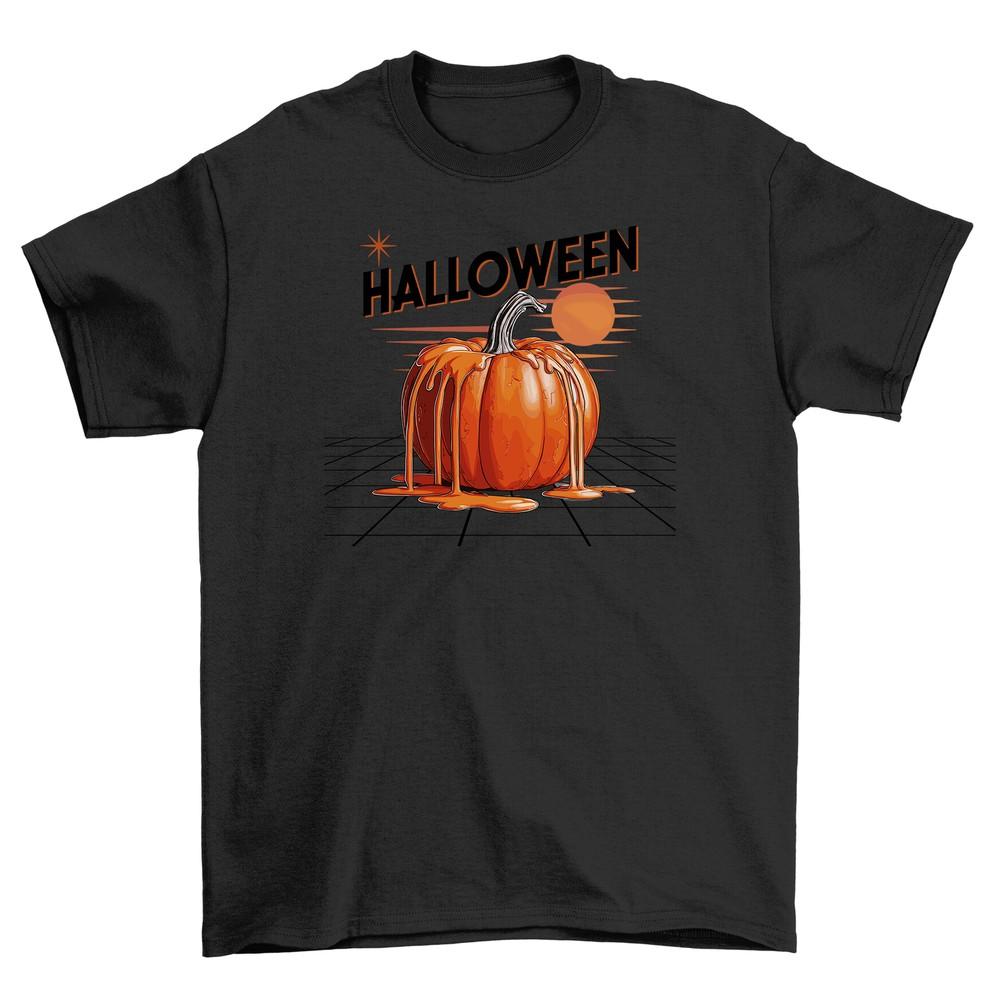 Halloween_237 Pumpkin Power Unleashed T-Shirt - Funny and Spooky! Unisex Printed