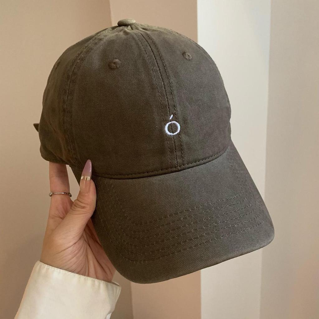 Versatile 2025 Women's Korean Style Baseball Cap: Soft Top Outdoor Sun Hat with Trendy Duckbill Design for Larger Head Size.