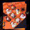 48Pcs Halloween Lollipop Insert Card Pumpkin Ghost Candy Cardboard Decor Message Paper Card Kids Gifts Halloween Party Supplies