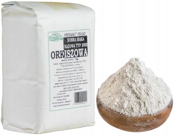 WHOLEMEAL SPELT FLOUR TYPE 2000 1kg