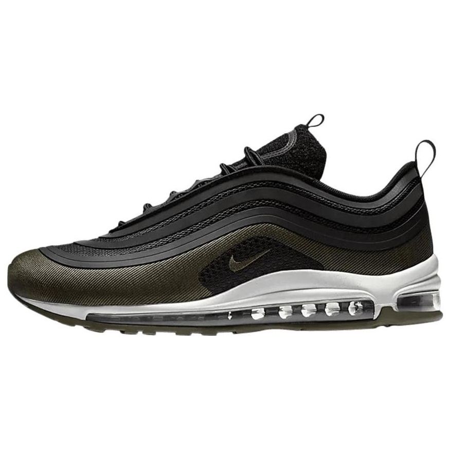 

Мужские кроссовки Nike Air Max 97 Ultra 17 HAL Hot Air черные, средне-оливковые, светло-пемзовые, темно-ореховые AH9945-001