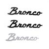 Ford Bronco Custom Horse Fender & Trunk Logo Sticker Set