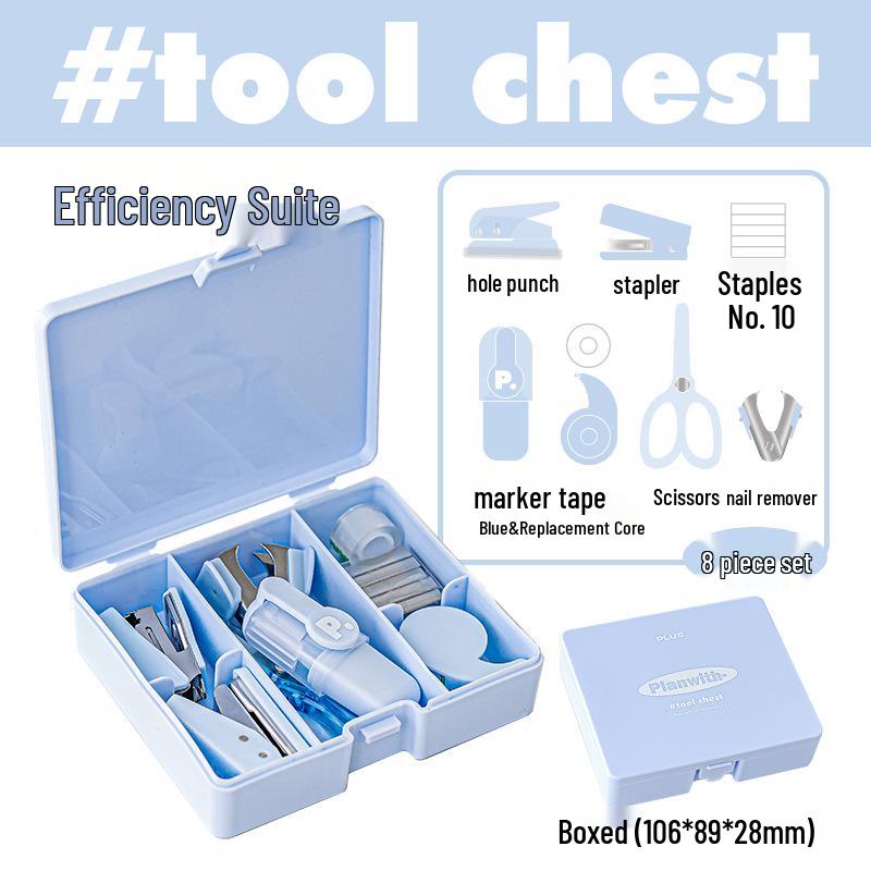 

RosyPosy Planwith Ящик для инструментов: Эффективный и удобный офисный набор дыроколов