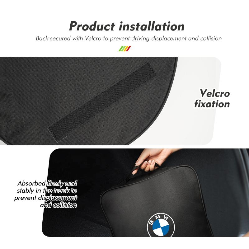 Für BMW Ladekabel Tasche Ladekabel Aufbewahrungstasche Zubehör G30 G20 M3 M5 E91 E92 E93 E36 E70 X3 X4 X5 X1 E39 F30