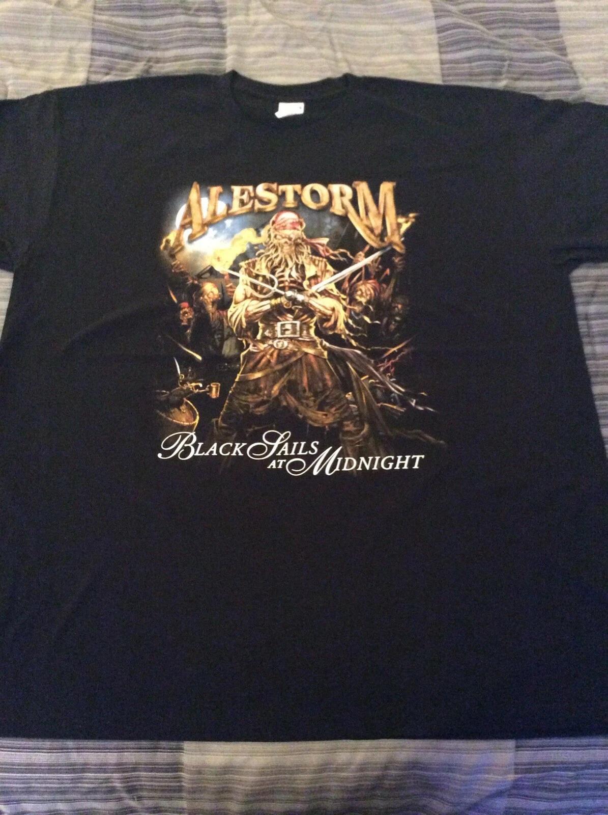 ALESTORM Black Sails Shirt XL,Azarath,The Chasm, Inquisition, Urgehal, Urfaust XL