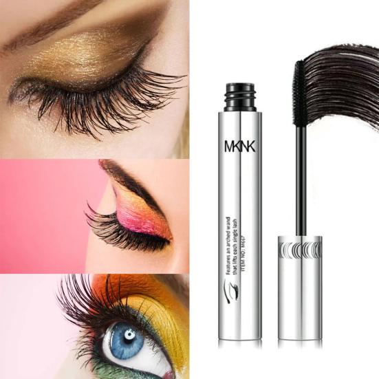 Yousheng 5ml Curling Mascara Waterproof Natural Lasting Effect Silver Color Tube Sweat Proof Dating Accessory Fiber Cosmetics Makeup Eyelash Extension