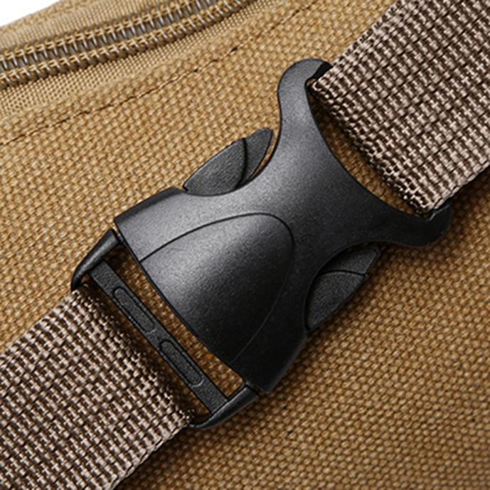 Marsupio Da Trekking Uomo Donna Nero/Cachi – Leggero Impermeabile Con Tasca Nascosta Per Corsa E Viaggi
