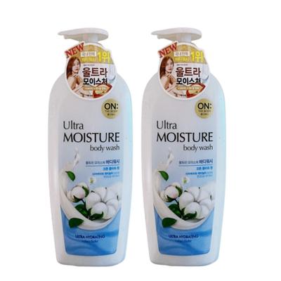 Гель для душу Ultra Moisture з ароматом бавовняної квітки, 785 мл, 2 шт.