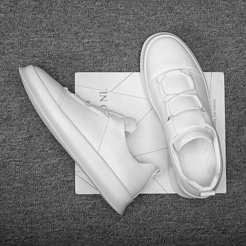 Youth Teenage Mens Sneakers Hot Sale Men Dress Slip On Shoes Party Leather Male Vulcanize Shoes Leisure Walk Male Loafers Casual