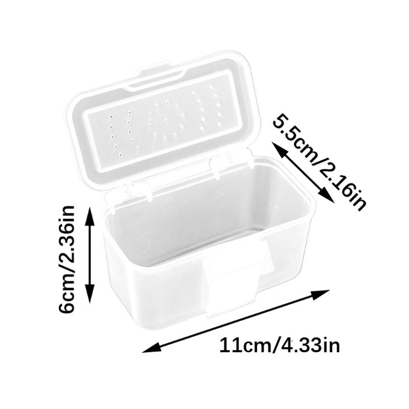 Portable Live Baits Container Hanging Waist Baits Storage Box Baits Holder Fishing Tackle Box Fishing Accessories