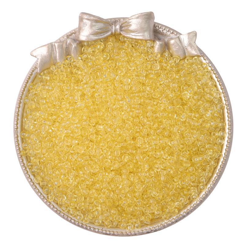 Materiale per braccialetti con collana di perline fai da te: Perline di riso in vetro super trasparente da 2/3/4 mm per orecchini e accessori