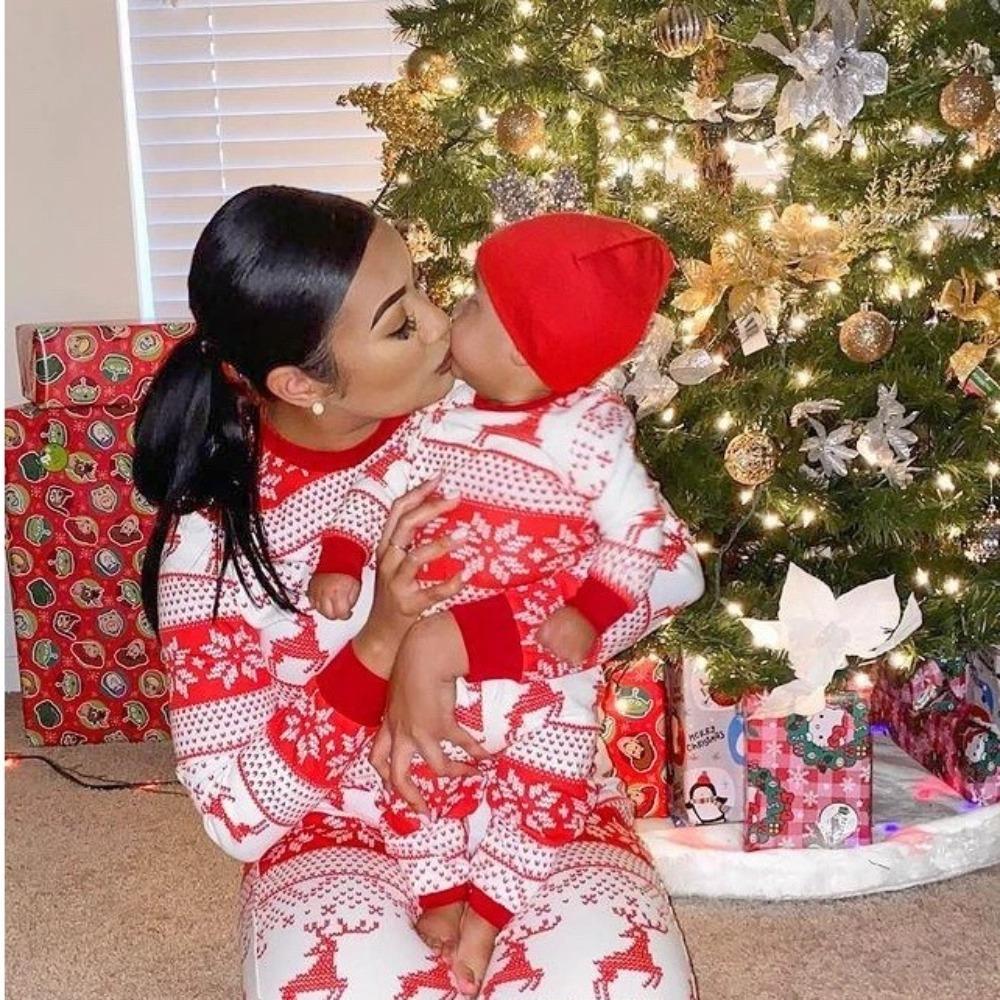 Homewear Family Matching Pyjamas Christmas Top&Pants 2024 Pyjamas Set