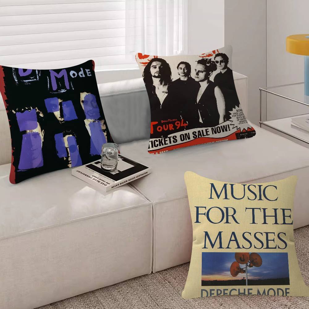 Depeche Mode Singer Pillow Cover For Bedroom Room And Living Room Sofa Decorative Cushion Cover