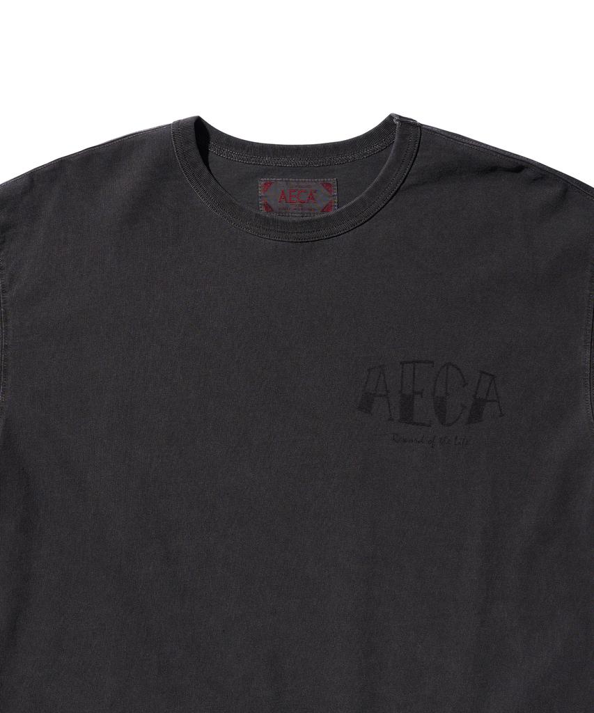 AECA Glass Painted Aeca Long Sleeve-Washed Charcoal
