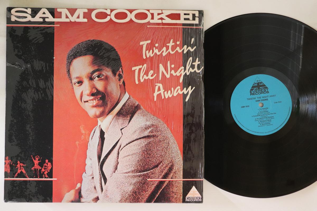

LP Record SAM COOKE - Twistin The Night Away CBR1012 EVEREST UK Soul/Funk Used