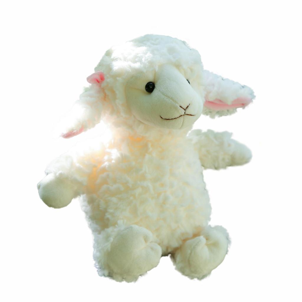 

Plush Sheep Toy With Bow For Kids Comfort Gift Soft Stuffed Animal 15cm
