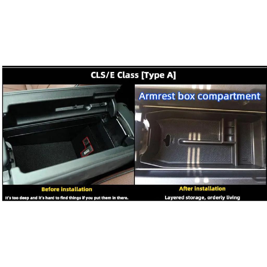 Car Front Rear Door Armrest Handle Storage Box Interior Trim For Mercedes Benz E Class W212 2010 2011 2012 2013 2014 2015 2016