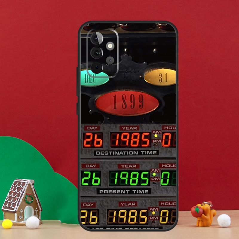 Back To The Future Time Machine Case For Samsung Galaxy A36 A56 A06 A13 A53 A32 A12 A22 A52 A35 A17 A16 A55 A15 A54 A34 A14