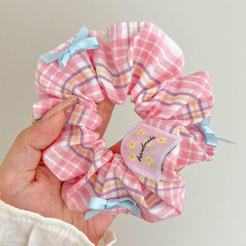 Children's Floral Lace Double-Layer Scrunchie Hair Tie