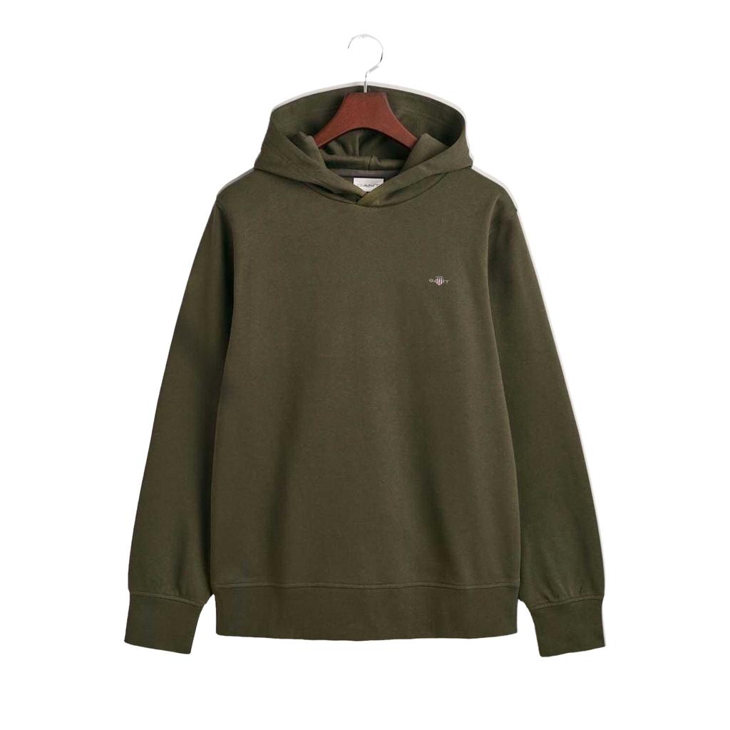 Gant Mens Archive Shield Embroidered Hoodie