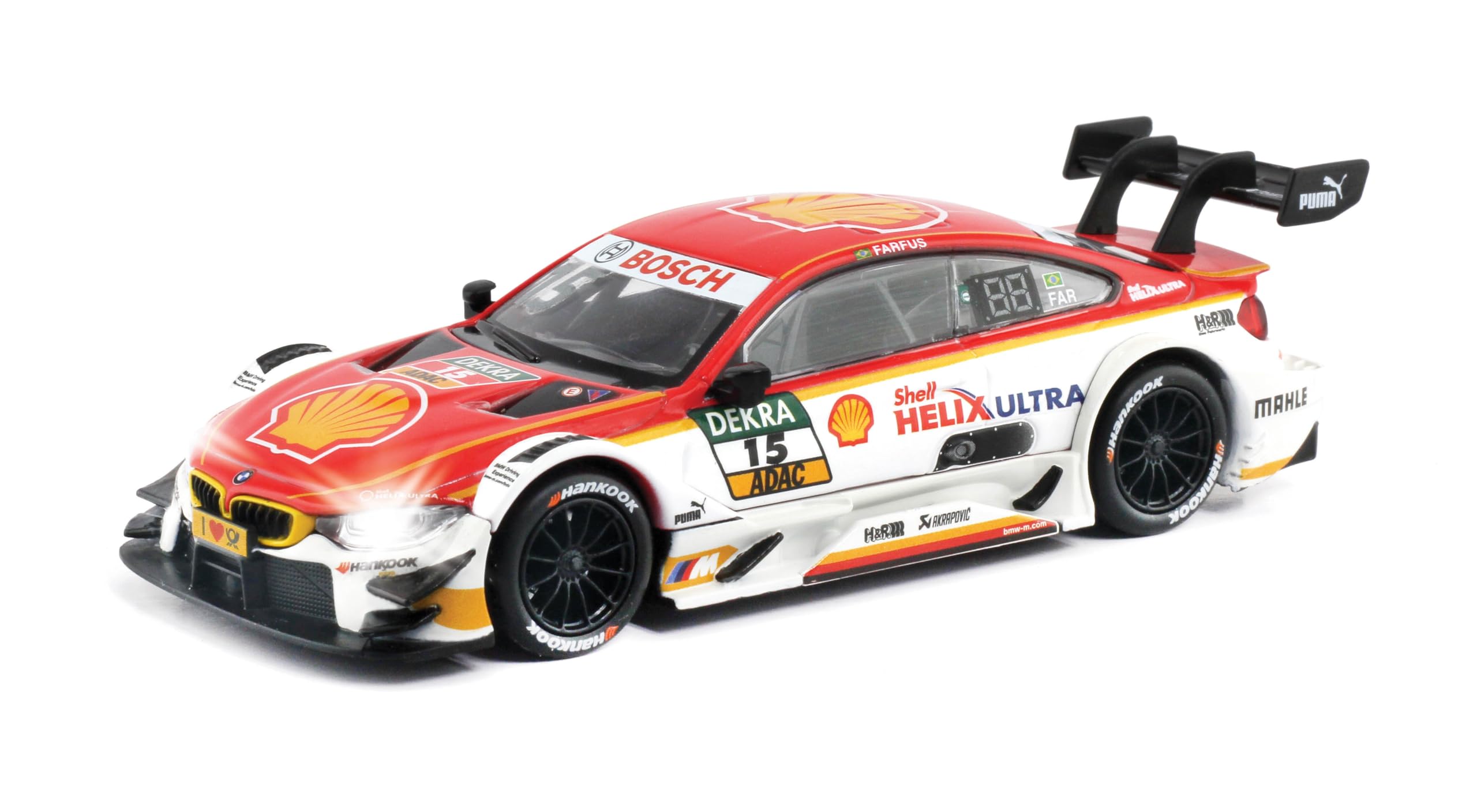 Jozen Cast World Light Sound Race Car Series BMW M4 DTM & JDC6050-RW