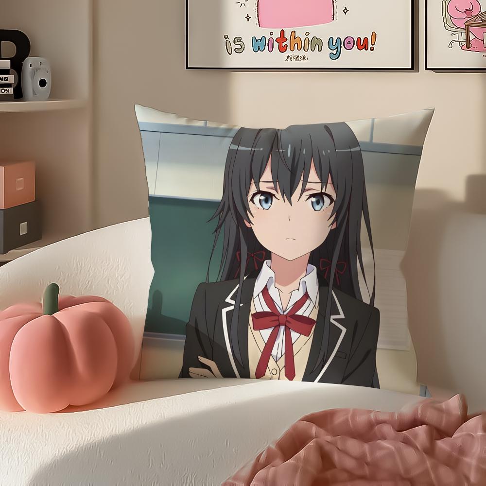 

YYukinoshita YYukino Cushion Cover Pillowcase Short Plush Invisible zipper Room Sofa Cushion Cover 30X30cm