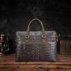 Herren Echtleder Büro Maletas Business Aktentasche 15,6" Laptoptasche Attache Portfolio Bag Messenger Bag