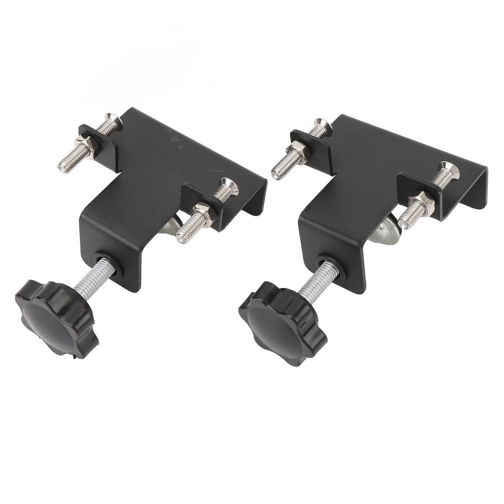2 Stück Universelle Schrankklemmen Stahl Schubladenfront Installationsklemme Locator für Genaues
