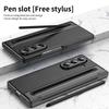 Applicable To Samsung Z Fold7 Folding Mobile Phone Case Galaxyw25 with Pen Cao Zfold6/5 Folding Screen Protective Case