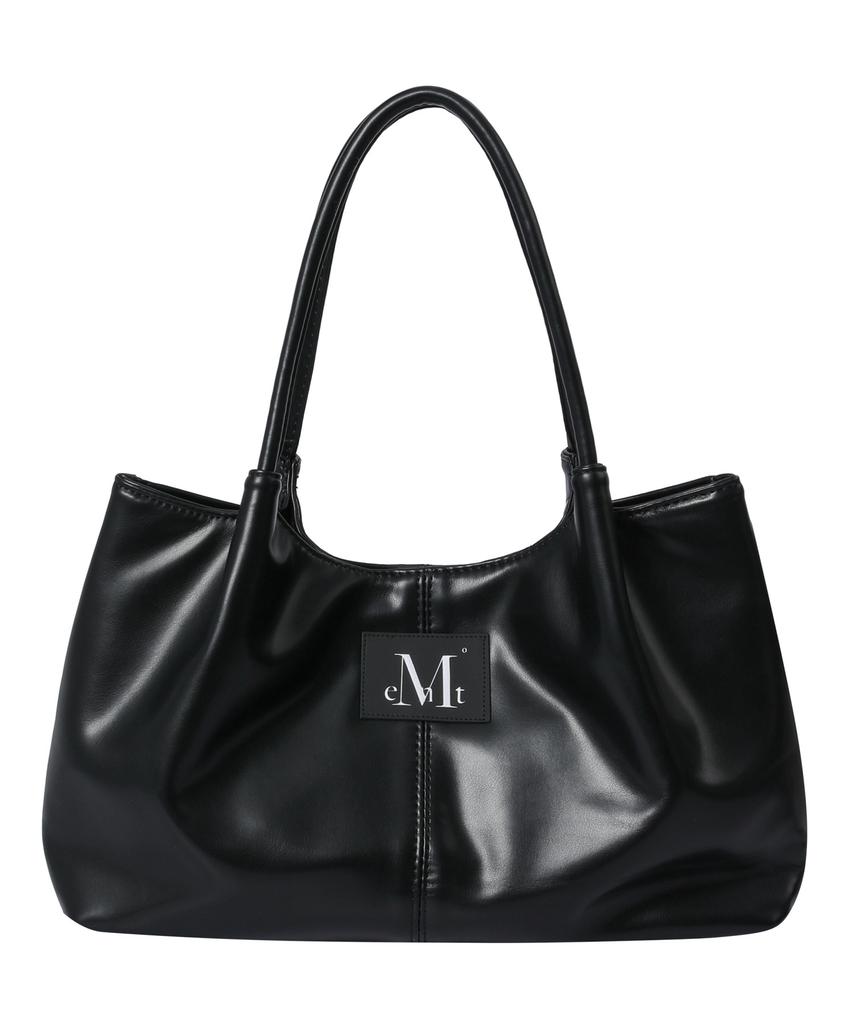 Mucent Effe Middle Stitch Leather Tote Bag (Unisex)