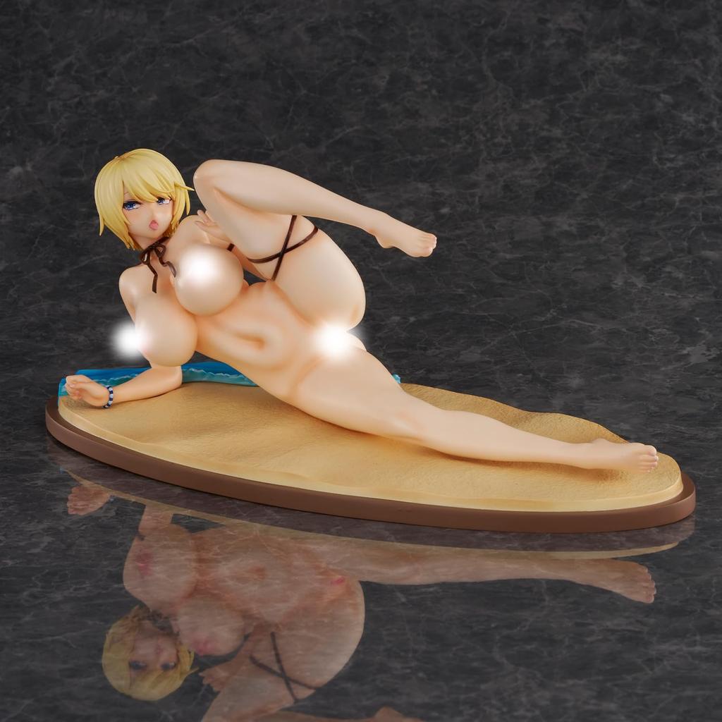 Spring at Hazuki Kuwabara Illustration by Sanshoku Screen painted finished figure “Sex School!” Door. Non-scale PVC&ABS