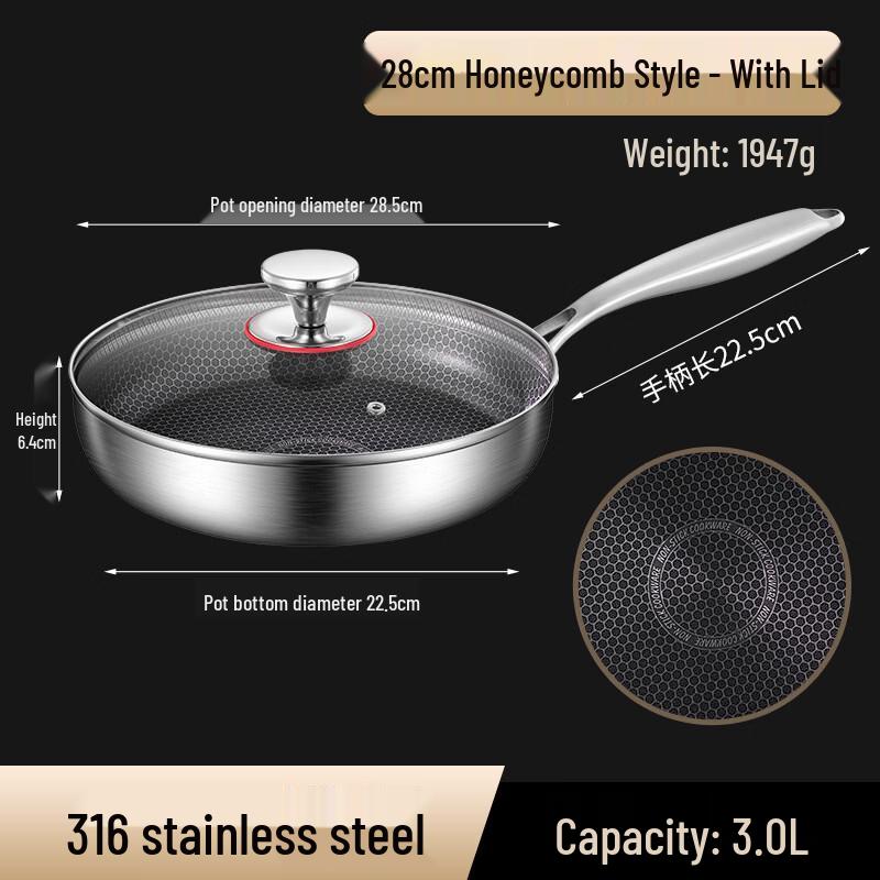 Chef Qi Non-Stick Induction Frying Pan