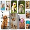 Goldener Retriever Hund Hülle Für POCO X3 X4 X5 F5 Pro M5s C40 F4 GT F3 Hülle Für Xiaomi 12T 11T Pro 12 13 Lite 12X