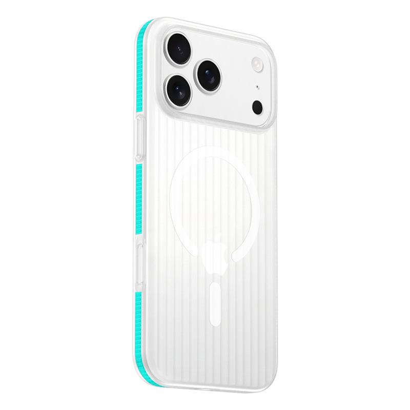 Corrugated Magnetic Anti-Slip Protective Case for iPhone 17 Pro Max - Apple Anti-Drop Design