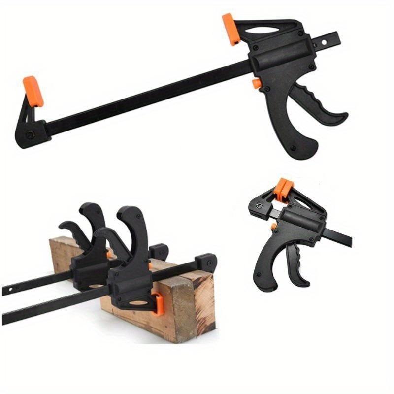 4 Inch F Type Woodworking Clip Quick Grip Clamp Heavy Duty Carpenter Tool