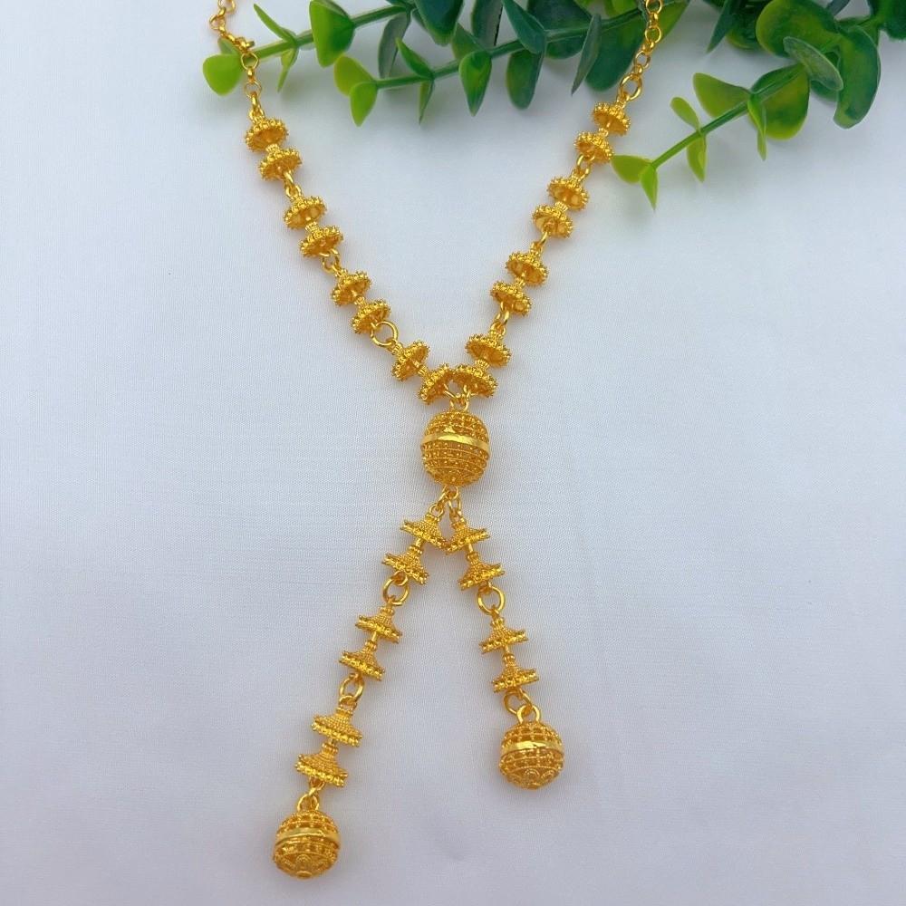 Gold Tone 24k Gold Color Jewelry Luxury Bridal Jewelry Sets for Women