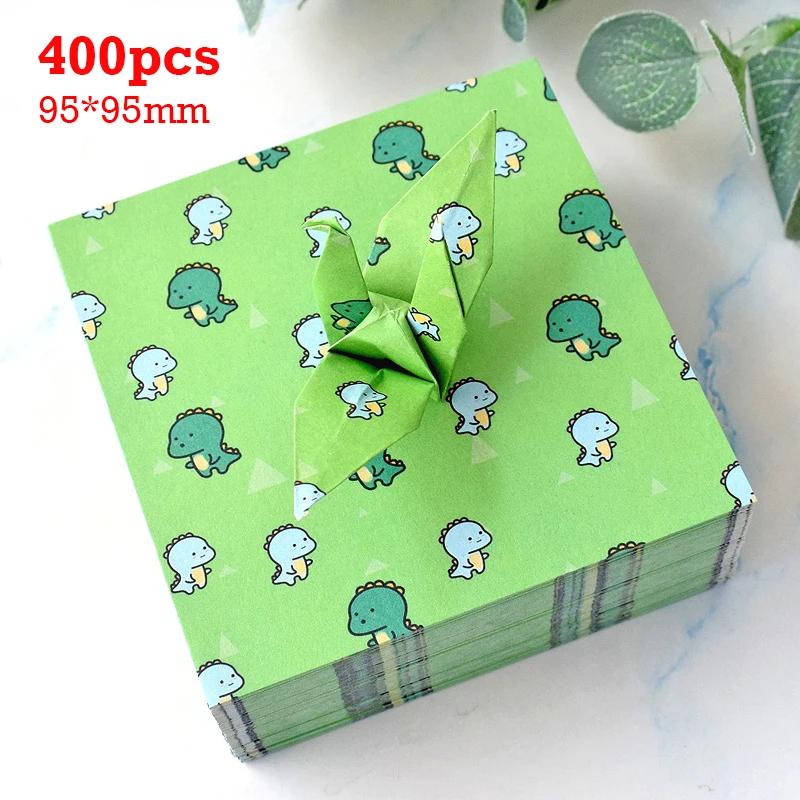 400pcs Colorful Starry Sky Origami Paper Square Galaxy Outer Space Folded Paper Children DIY Handmade Origami Gift Decorations