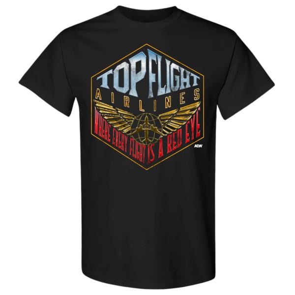 Top Flight  Sky High AEW Official TShirt Unisex T-Shirt XXXL