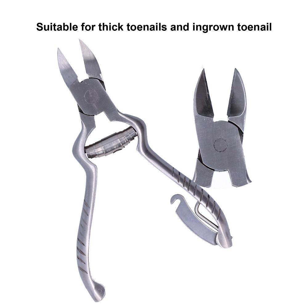 Stainless Steel Dead Skin Scissor Gourd Ingrown Toenail Clipper Toenail Trimmer  For Thick Nails