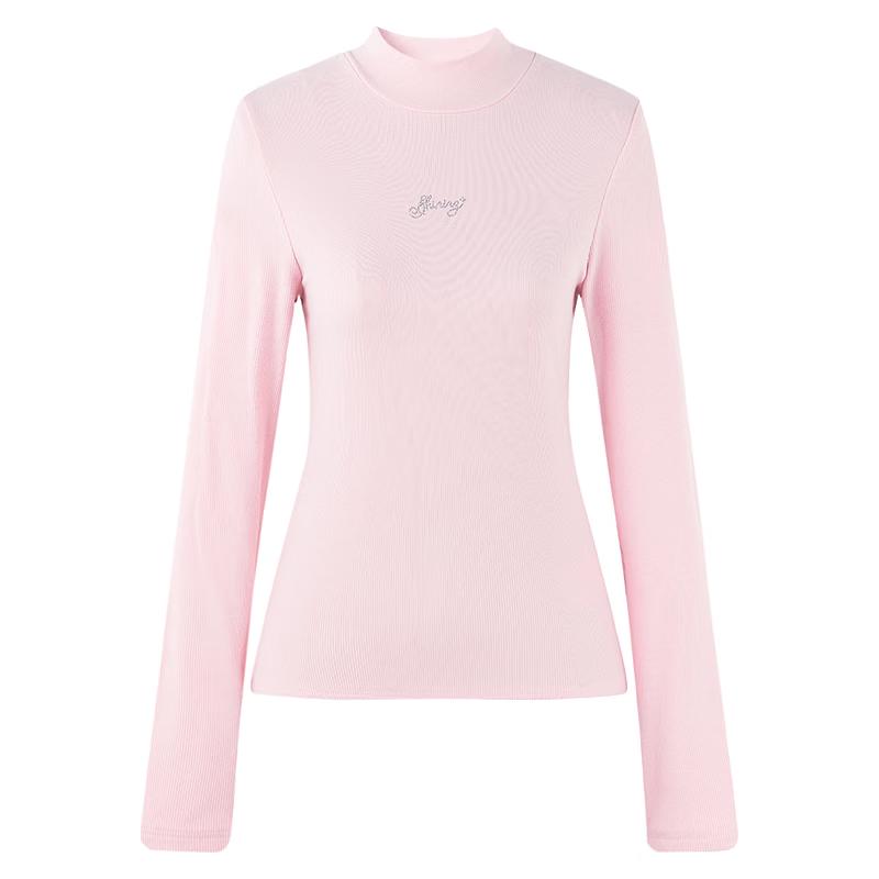 Women s Semi-High Neck Long-Sleeve Base Layer T-Shirt L