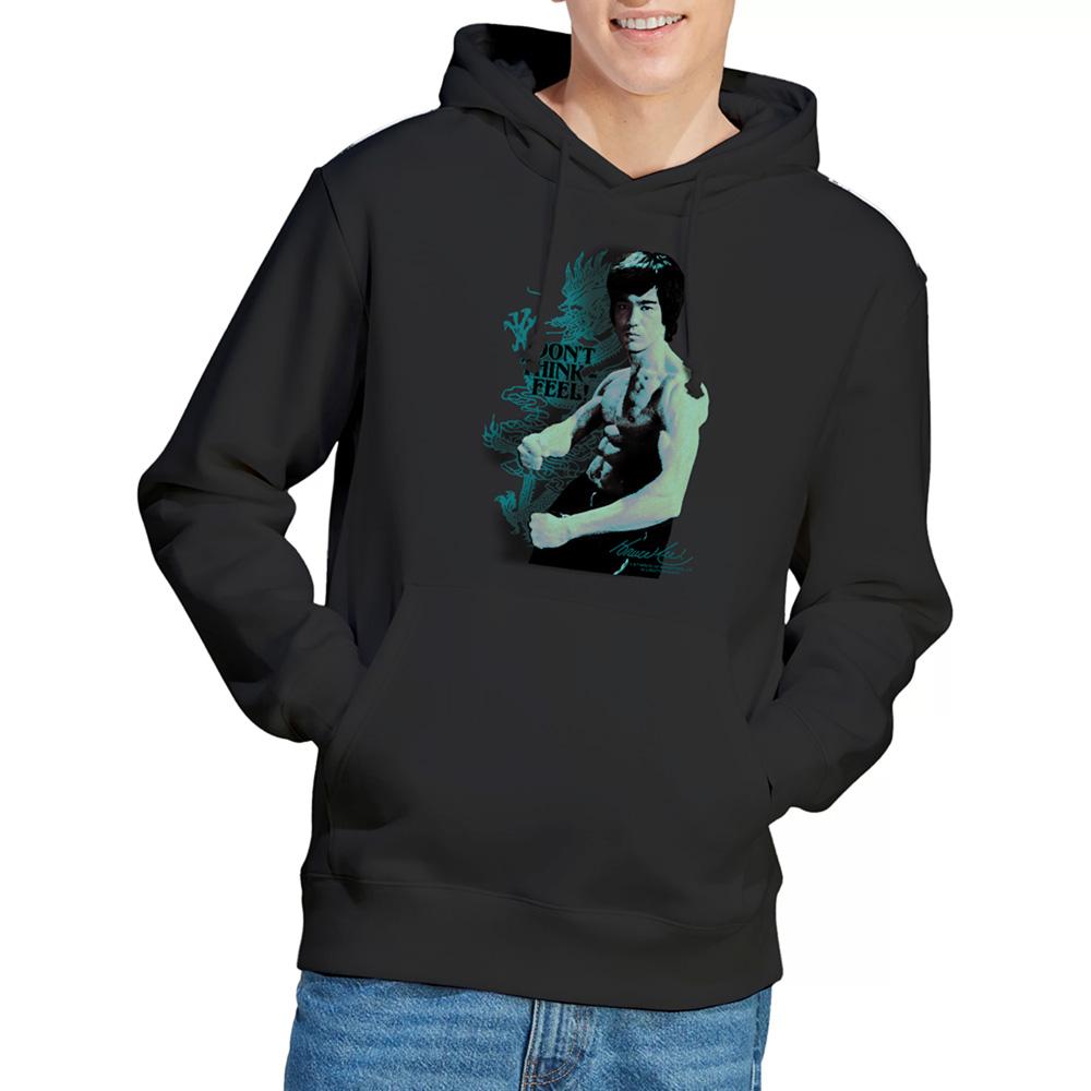 Bruce Lee Unisex Adult Feel Hoodie
