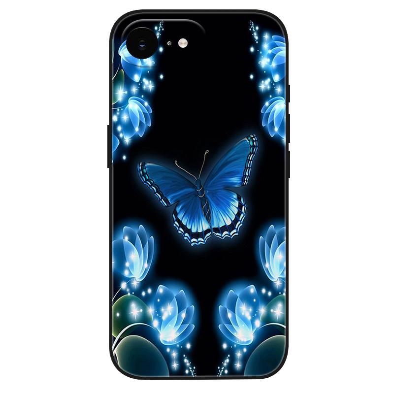 For iPhone 17e Case Silicone Luxury Space Cute Painted Soft Bumper for iPhone 17e 2026 17 e Phone Cover TPU Funda Shockproof