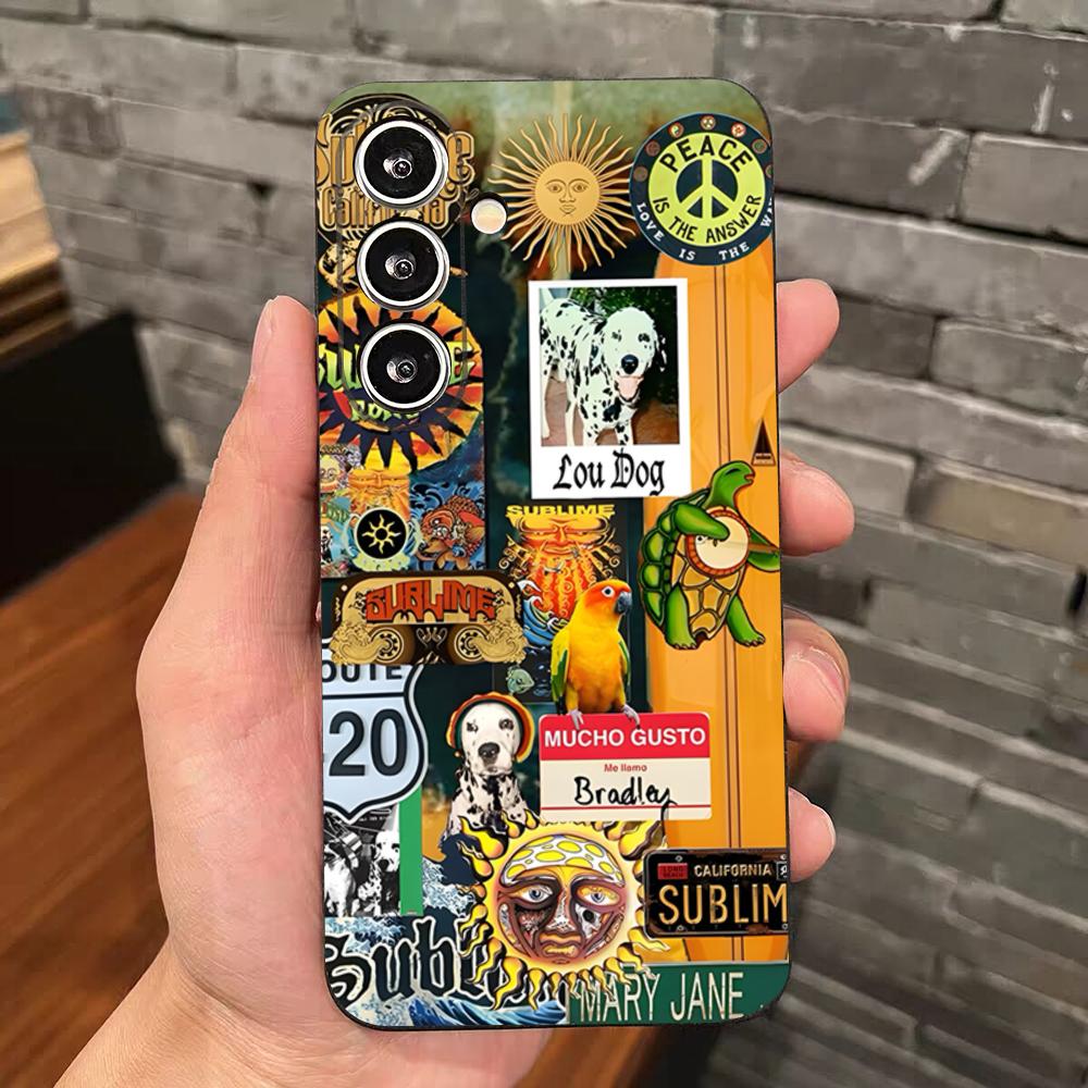 S-Sublime Band Phone Case For Samsung S26 S25 Edge S24 S23 S22 S21 S20 Ultra Plus Fe Galaxy Silicon Cover