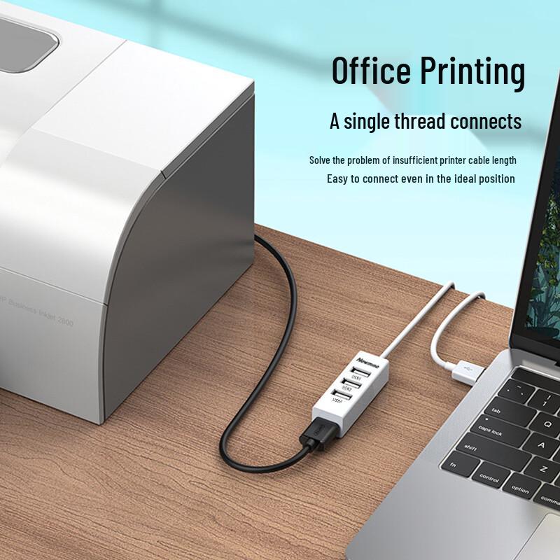 Newman 4-Port USB 2.0 Data Hub