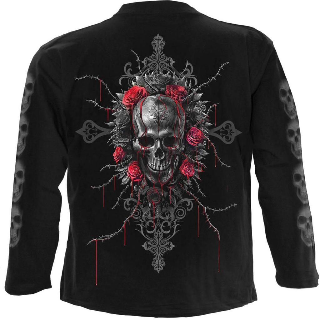 Spiral Direct Unisex Adult Love Is Dead Long-Sleeved T-Shirt