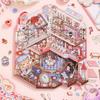 Xinmo 3D Stereo Landscape Stickers: Extra Large Reversible Folding Miniature Scene for Children.