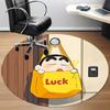 1pc Lucky Crayon Shin-chan Office Round Area Rug, Under Office Chairs Bedroom Living Room Home Decor  a1022212