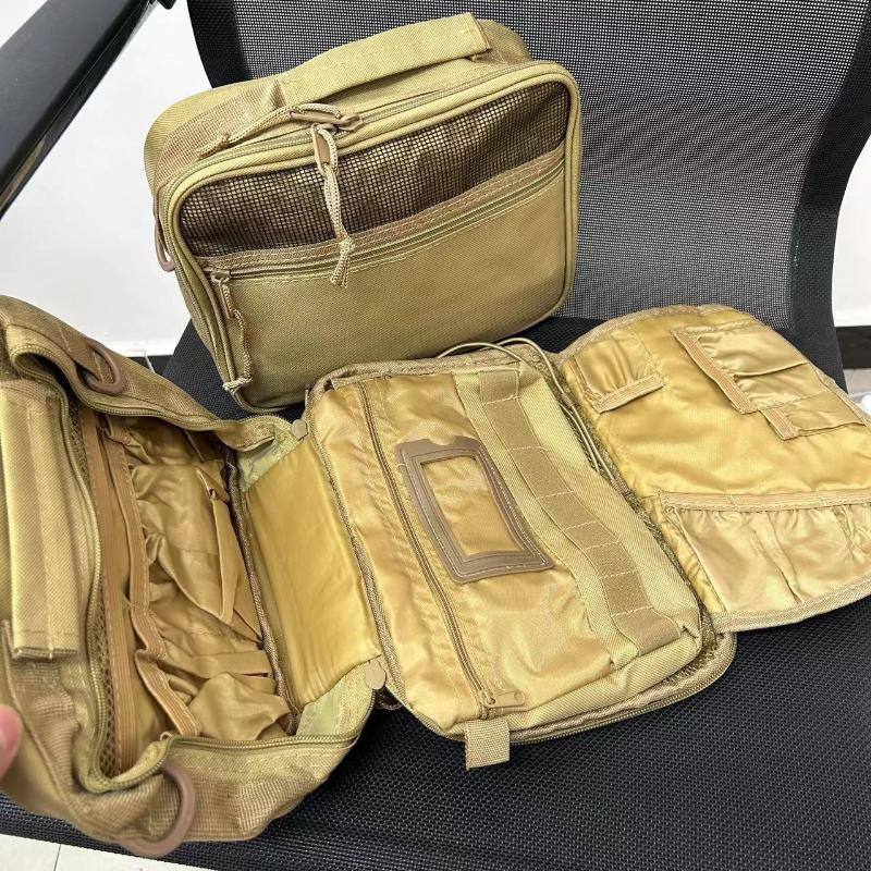 Men's Durable Tactical Outdoor Bag 1PC Lightweight Oxford Fabric Shoulder Pouch for Hiking Hunting Fishing Daily Commute