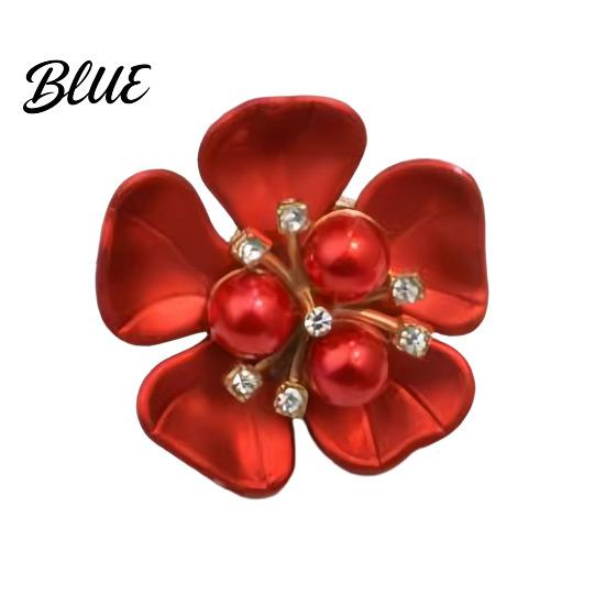 Photo Shoot Accessories Flower Cufflinks Faux Pearl Rhinestone Button Covers