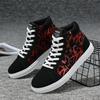 Men'S Sneakers Fashion High Top Canvas Shoes Autumn New Casual Shoes For Men Lace Up Platform Vulcanized Shoes Big Size48